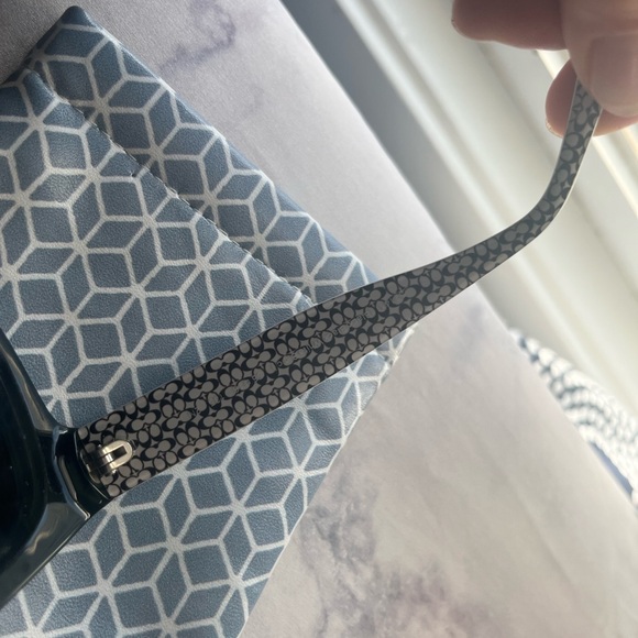 Coach Sienna Prescription Black Sunglasses with non-matching case - Picture 7 of 12